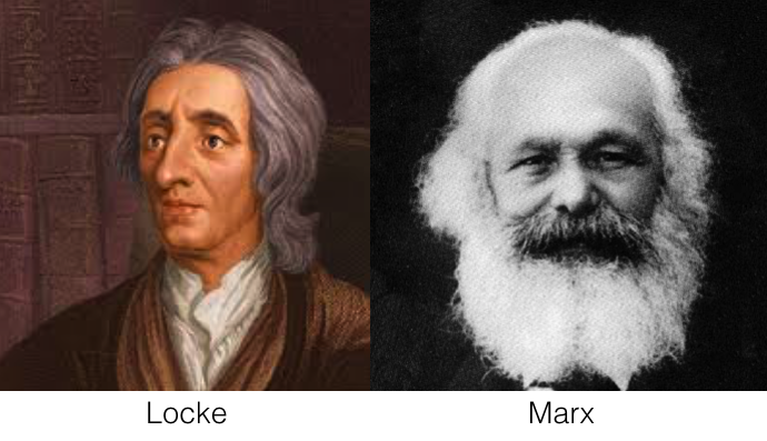 Locke vs marx