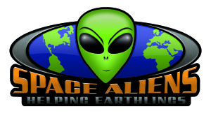 space aliens logo